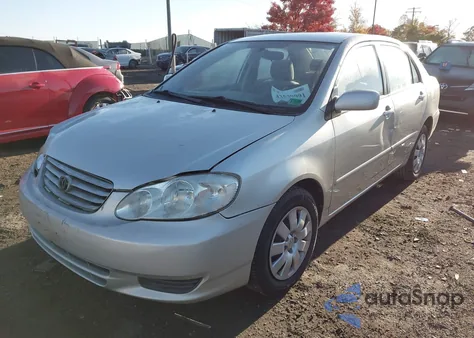 2004 Toyota Corolla Le from USA, damaged, VIN JTDBR32EX42044543